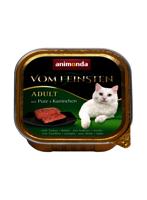 ANIMONDA Vom Feinsten Adult Turkey and rabbit - nat kattenvoer - 100g - thumbnail