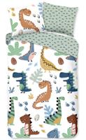 Good Morning Kinderdekbedovertrek "dino&apos;s" - Multi - (140x200/220 cm) - Katoen - thumbnail