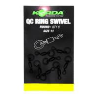 Korda Quick Change Ring Swivel Round - thumbnail