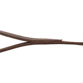 TRIXIE HONDENRIEM RUSTIC VETLEER GRIJS 100X2,5 CM