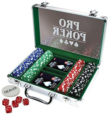 Tactic Pro pokerkoffer, 200 chips