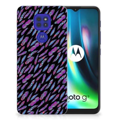 Motorola Moto G9 Play | E7 Plus | TPU bumper | Feathers Color Motorola Moto G9 Play | E7 Plus | TPU bumper | Feathers Color