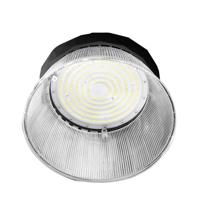 Saturn LED High Bay met 100° reflector - Dimbaar - 240 Watt 45.600 lumen (190lm/W) - 5700K daglicht wit - IP65 waterdicht - Bridgelux LED&apos;s - thumbnail