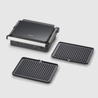 Severin KG2398 Contactgrill Zwart/Zilver - thumbnail