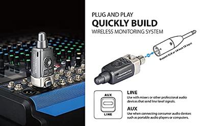 Xvive U4 Set draadloze in-ear set (2.4 GHz) - thumbnail