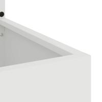 Tuinplant met Decoratief Paneel Wit 50 x 140 cm - thumbnail