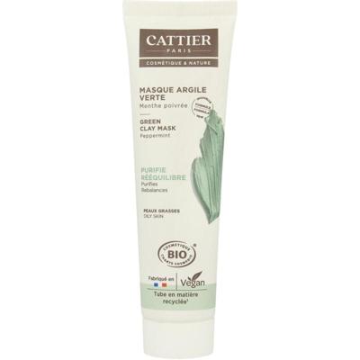 Cattier Green Clay Mask - Peppermint Cattier Green Clay Mask - Peppermint