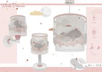 Dalber Roze wandlampWhale - 61179S - thumbnail