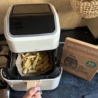 Eco Green Living Airfryer bakpapier - 50 stuks - thumbnail