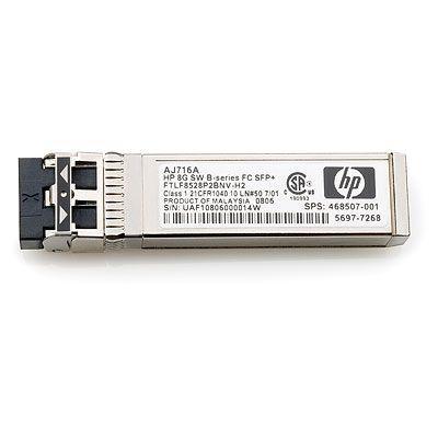 HP 8Gb Long Wave B-series 10km Fibre Channel 1 Pack SFP+ Transceiver netwerk media converter HP 8Gb Long Wave B-series 10km Fibre Channel 1 Pack SFP+ Transceiver netwerk media converter