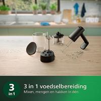 Philips HR3781/20 5000 Series Handmixer Zwart - thumbnail
