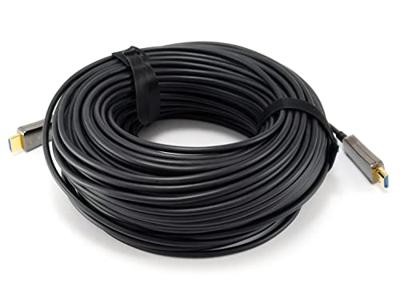Equip 119431 hdmi 2.0 active optical cable, hdmi type a -> hdmi type a 3d, 18 gbit/s, 50m, black