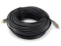 Equip 119430 hdmi 2.0 active optical cable, hdmi type a -> hdmi type a 3d, 18 gbit/s, 30m, black - thumbnail