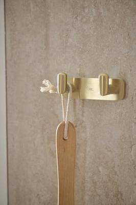 Ben Mykanto handdoekhaak 9,8x4,1x3,7cm geborsteld messing