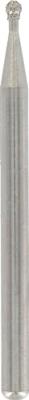 Dremel 26157103JA Freesstift Hardmetaal Bol 2.0 mm Schachtdiameter 3.2 mm