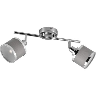 LED Plafondspot Chroom 2-Lichts Rond E14 Metaal