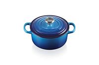 Le Creuset Braadpan Signature Azure ø 20 cm / 2,4 liter - thumbnail