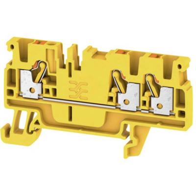 Weidmüller 1521840000 Doorgangsklem 5.1 mm Spanveer Geel 100 stuk(s) Piece