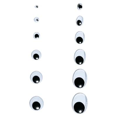 Folia knutseloogjes rond 12 mm