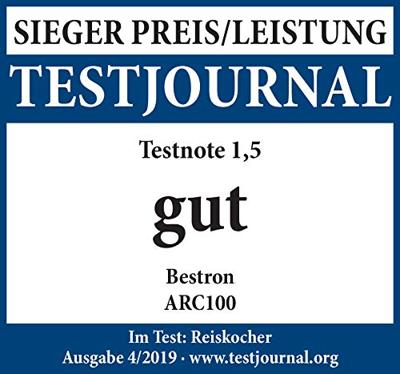 Bestron arc100 rijstkoker/pastakoker