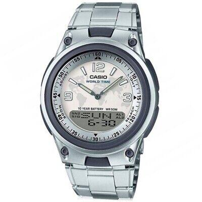 Casio ILLUMINATOR TELEMEMO 30 Zilverkleurig (Ø 40 mm) Heren horloge