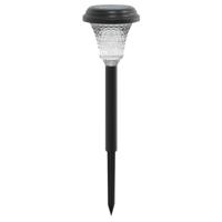 Tuinpadverlichting 12 st solar met grondpennen wit - thumbnail