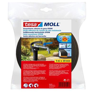 Buisisolatie tesamoll zelfkl 5mx20mm zwart Buisisolatie tesamoll zelfkl 5mx20mm zwart