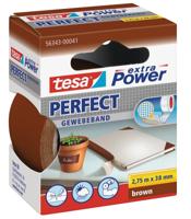 tesa PERFECT 56343-00041-03 Textieltape tesa extra Power Bruin (l x b) 2.75 m x 38 mm 1 stuk(s) - thumbnail