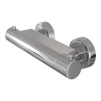 Brauer Stripe opbouw douche thermostaatkraan chroom - thumbnail