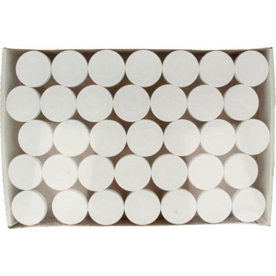 Spruyt Hillen Tabletflacon 75 ml transparant met dop 35 Stuks