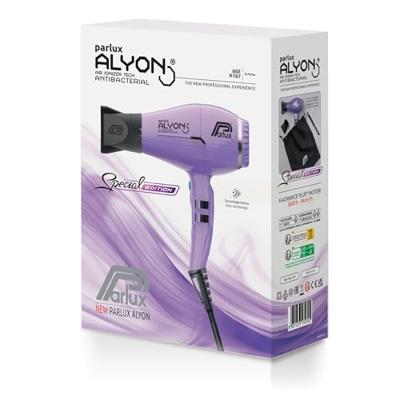 Parlux Alyon Air Ionizer Tech Hair Dryer Lilla 1Stuks