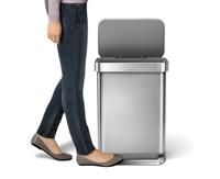 Simplehuman Afvalemmer Liner Pocket 55 liter (zilver) - thumbnail