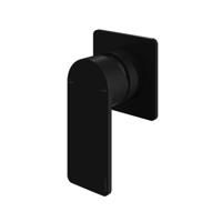 Douchekraan Inbouw Hotbath Gal Mengkraan Mat Zwart (excl. inbouwdeel) - thumbnail