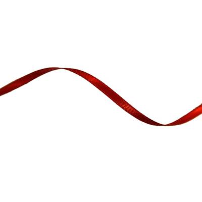 Vaessen Creative • satijn lint 6mmx10m donker rood