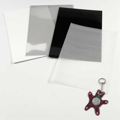 Creativ Company Https://www.cchobby.nl/vellen-krimpfolie-vel-20x30-cm-dikte-0-3-mm-mat-wit-10-vel-1-doos