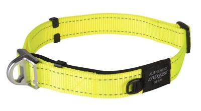 Rogz Safety Halsband Medium 16mm Fluogeel