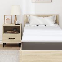 Matraspads Wit 80 x 200 cm 100% polyester jacquard stof - thumbnail