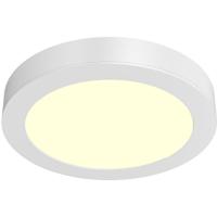 LED Downlight Opbouwspot - Brinton Thin - 12W 1120lm 120° Bundelhoek - Warm Wit 3000K - IP40 - Rond - Wit - Ø172mm - thumbnail