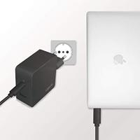 LogiLink USB-kabel USB 3.2 Gen1 (USB 3.0 / USB 3.1 Gen1) USB-C stekker, USB-C stekker 0.50 m Zwart CU0128 - thumbnail