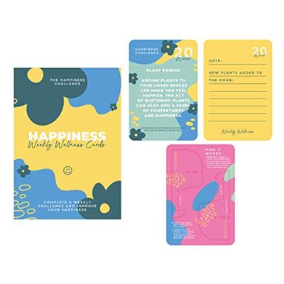 Weekly Wellness kaarten - Happiness