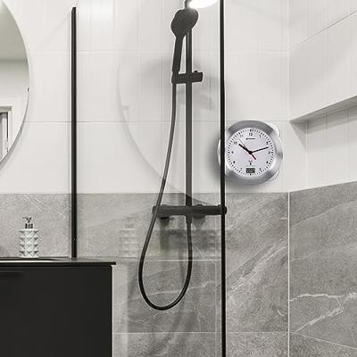 BRESSER MyTime Bath wit radio gestuurde badkamerklok