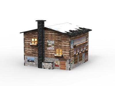 Jägerndorfer Kabelbaan station cover led 1:32