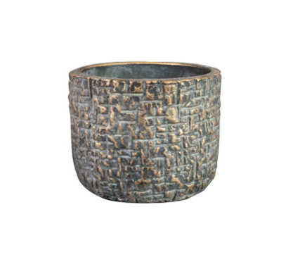 Pot Maxim shiny earth D11 H9 Ter Steege - Ter steege