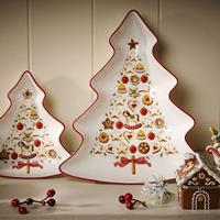 Villeroy & Boch Winter Bakery Delight Schaal Kerstboom Groot - thumbnail