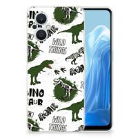TPU Hoesje voor OPPO Reno8 Lite Dinosaurus - thumbnail