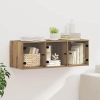Wandkast Artisan Eiken 102 x 37 x 35 cm Bewerkt hout - thumbnail