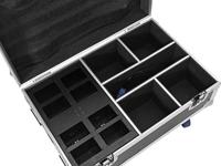 ROADINGER Flightcase 4x AKKU IP UP-4 Plus HCL Spot WDMX with charging function - thumbnail