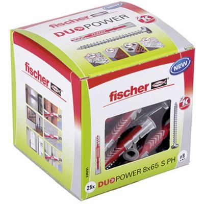 Fischer 538261 DUOPOWER 8x65 S PH LD 2-componenten plug 65 mm 8 mm 25 stuk(s)