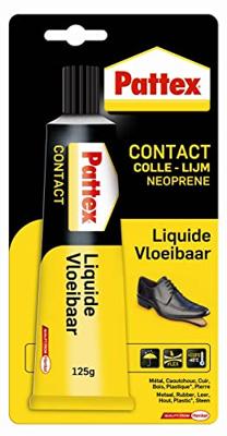Pattex contactlijm Vloeibaar, tube van 125 g, op blister Pattex contactlijm Vloeibaar, tube van 125 g, op blister
