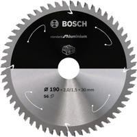 Bosch Accessoires Cirkelzaagblad St Aluminium 190X30X2/1.5X56T - 2608837771 - thumbnail
